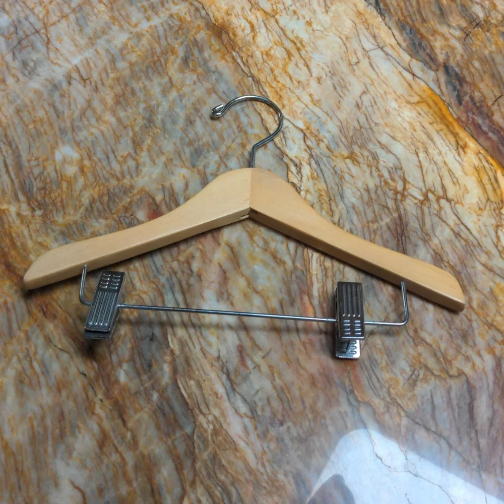 Child's size wooden hanger
